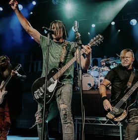 Three Days Grace, I Prevail & The Funeral Portrait at Cynthia Woods Mitchell Pavilion show poster