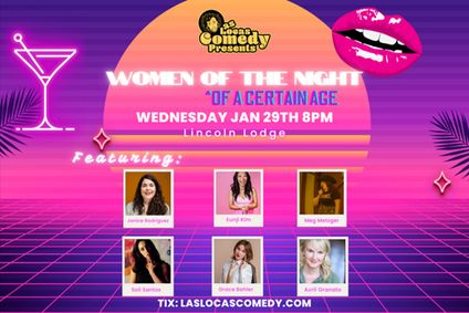 Women of the Night (Of a Certain Age) show poster