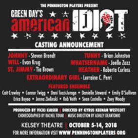 Greenday's American Idiot show poster