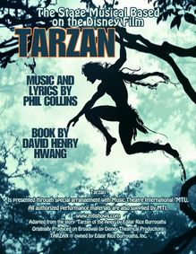 Tarzan show poster