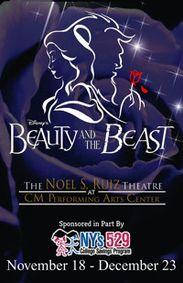 Disney's Beauty and the Beast at The Noel S. Ruiz Theatre show poster