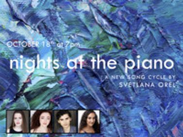 Nights At The PIano: A New Song Cycle show poster