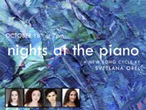 Nights At The PIano: A New Song Cycle