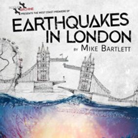 Earthquakes in London show poster