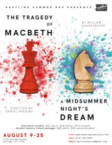 Shakespeare in Rep: Midsummer and Macbeth show poster