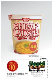 The Cheap Laughs Comedy Show! show poster