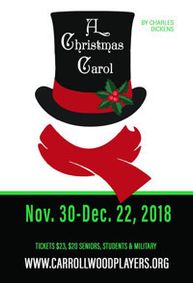 A Christmas Carol show poster