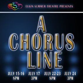 A Chorus Line show poster