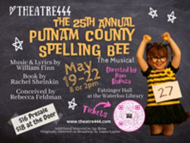 The 25th Annual Putnam County Spelling Bee show poster