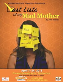 LAST LISTS OF MY MAD MOTHER