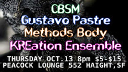 CBSM, Gustavo Pastre, Methods Body, KREation Ensemble show poster