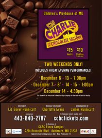 Charlie And The Chocolate Factory show poster