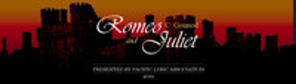 Romeo and Juliet show poster
