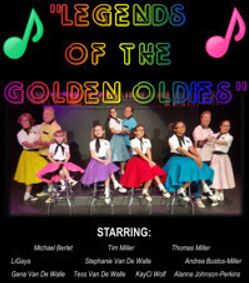 Legends of the Golden Oldies show poster