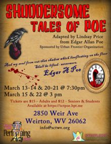 Shuddersome Tales of Poe show poster