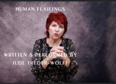 Human Flailings show poster