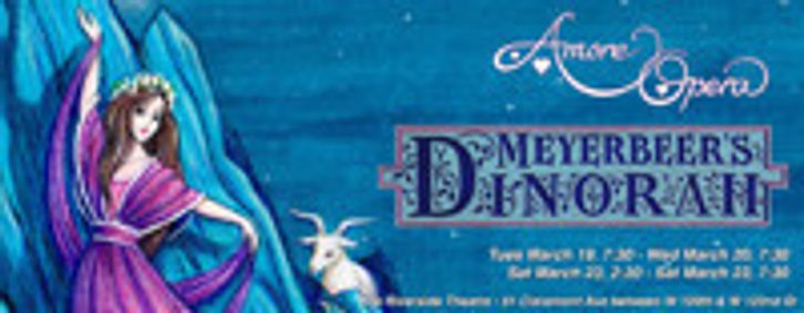 Meyerbeer's Dinorah show poster