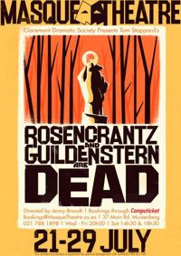 ROSENKRANTZ AND GUILDENSTERN ARE DEAD show poster
