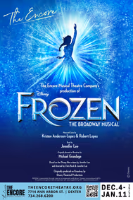 Disney's FROZEN show poster