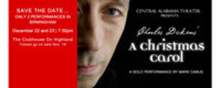 A Christmas Carol, A Solo Performance by Mark Cabus show poster