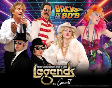 Legends in Concert presents Back to the 80's show poster