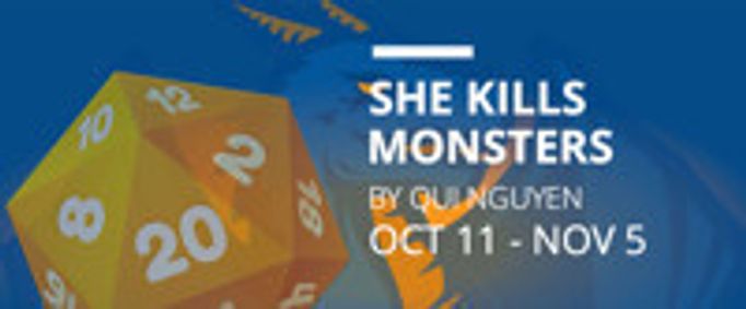 She Kills Monsters show poster