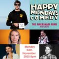 Happy Mondays Comedy at The Amersham Arms New Cross : DARREN WALSH (WIP) Plus Guests in UK Regional