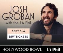 Josh Groban with the LA Phil