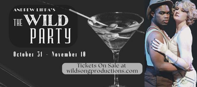 Andrew Lippa's The Wild Party show poster