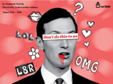 Don't Do this to Us show poster