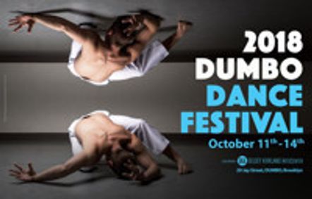 2018 DUMBO Dance Festival  show poster