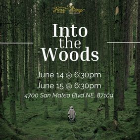 Into The Woods show poster