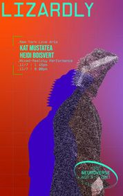 Lizardly show poster