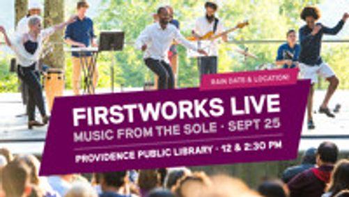 FirstWorks Live—Music From The Sole show poster