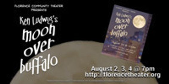 Ken Ludwig's Moon Over Buffalo show poster