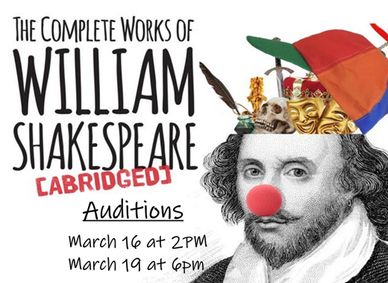 The Complete Works of William Shakespeare (Abridged) show poster