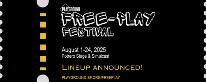 Free-Play Festival show poster