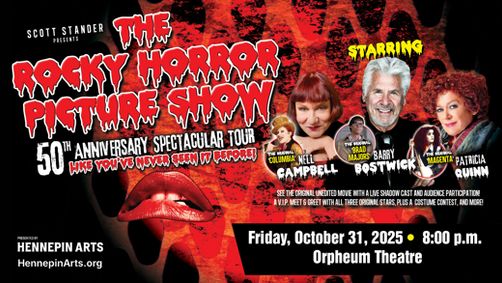 The Rocky Horror Picture Show 50th Anniversary show poster