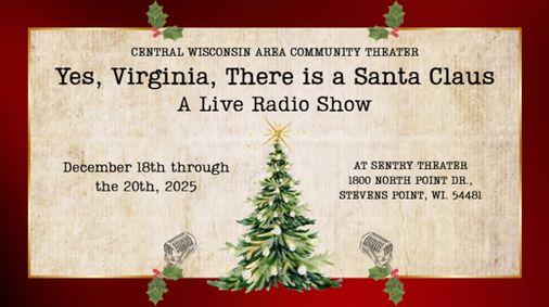 Yes, Virginia, There Is A Santa Claus - A Live Radio Play show poster