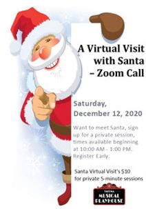 A Virtual Visit with Santa - A Zoom Call