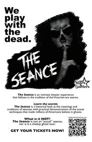 THE SEANCE LIVE (AND DEAD) show poster