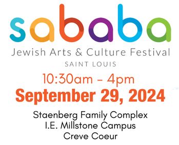 Sababa Jewish Arts and Culture Festival 2024 show poster