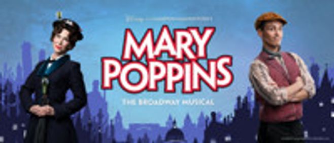 Disney's Mary Poppins show poster