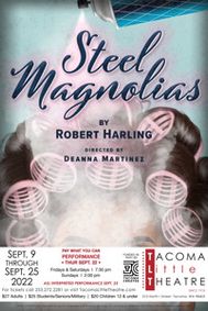 STEEL MAGNOLIAS show poster