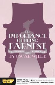 The Importance of Being Earnest show poster
