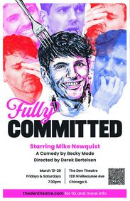 Fully Committed show poster