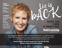Liz is bACK, Liz Callaway 