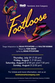 Footloose show poster
