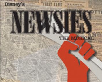 Disney's Newsies show poster