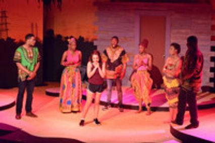 In The Red and Brown Water show poster